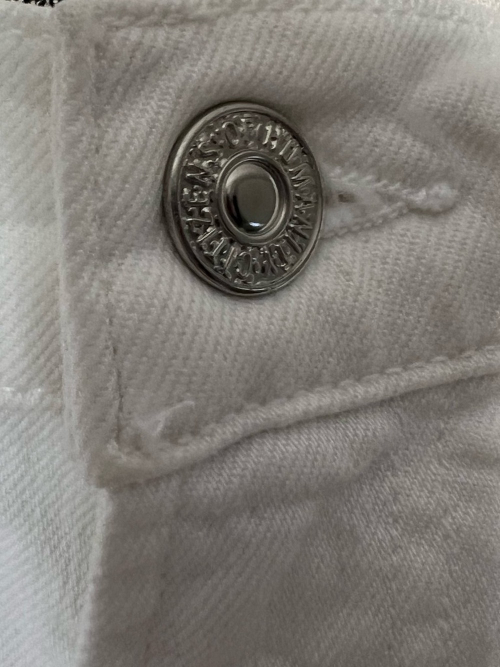 Citizens of Humanity Daphne Crop White 30 Premium Vintage Denim - Picture 7 of 15